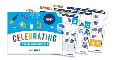 Click to download the 2023 – 2024 School Year Calendar: Celebrating Diversity and Inclusion in STEM