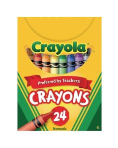 Crayons: Crayola, 24-Count Tuck Box (Carton of 48 Boxes)