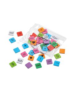 Phonics Word-Building Magnetic Tiles, Small Group Set