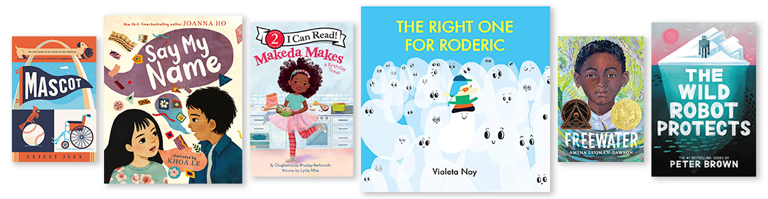 Collage of books from The Social & Emotional Learning Character Traits category.