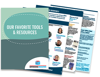 Click to download the Our Favorite Tools and Resources guide.