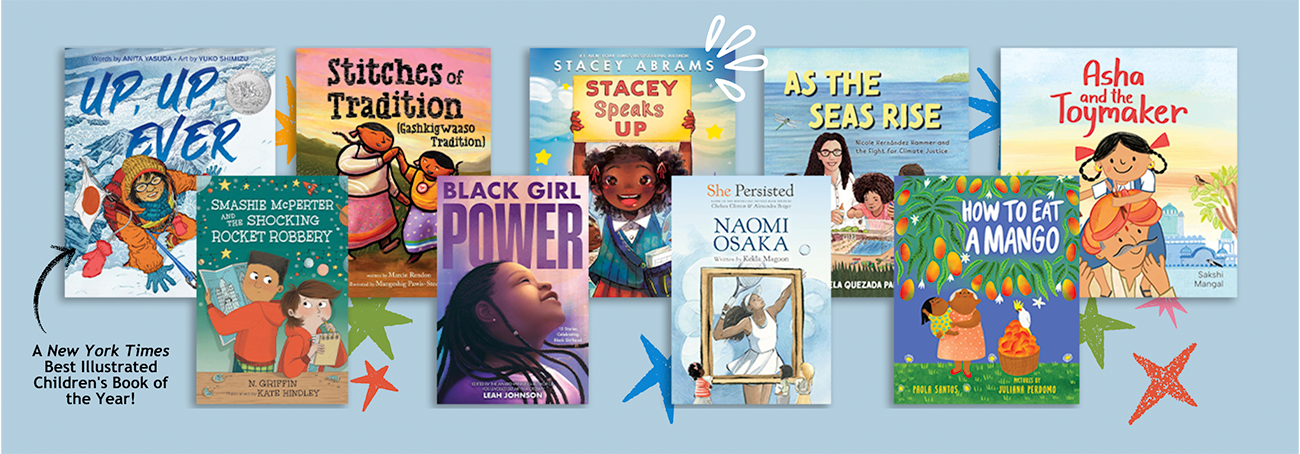 Click to shop the Empowering Stories about Women & Girls category.
