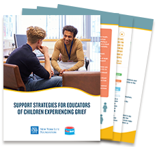 Click to download the Support Strategies for Educators of Children Experiencing Grief resource.